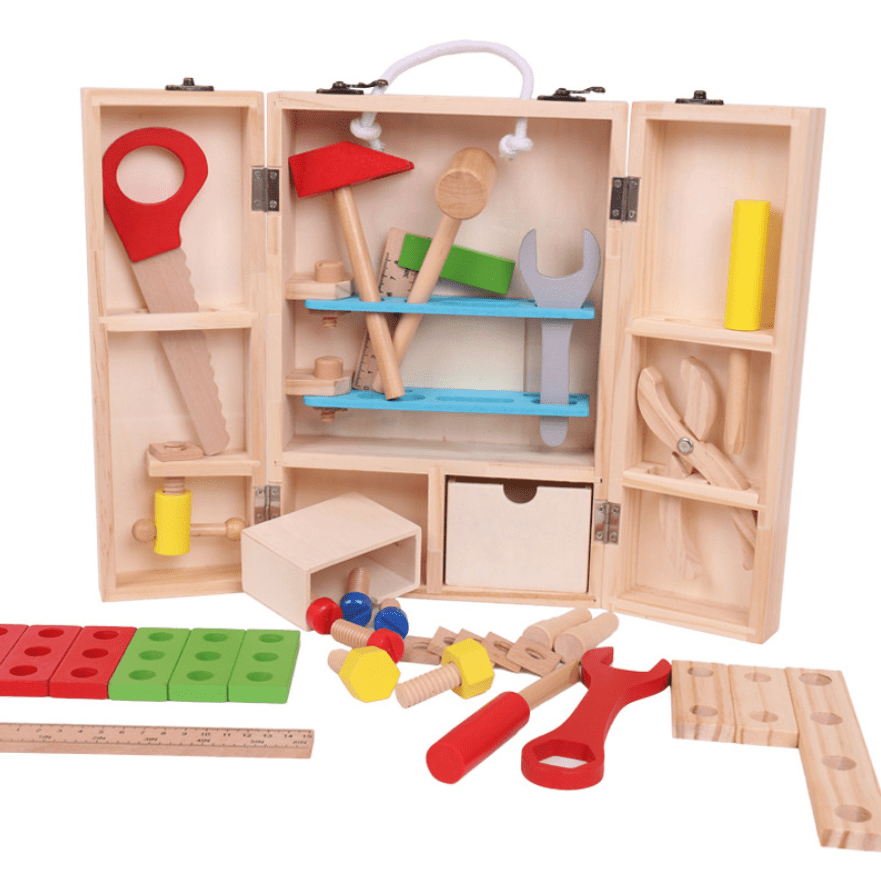 armario de herramientas de juguete