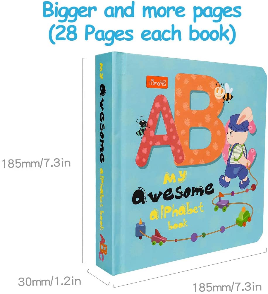 Libro plastificado en Inglés para niños